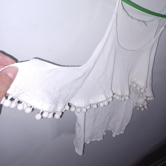 Aeropostale Open Shoulder Top W Sz Small - Picture 2 of 7